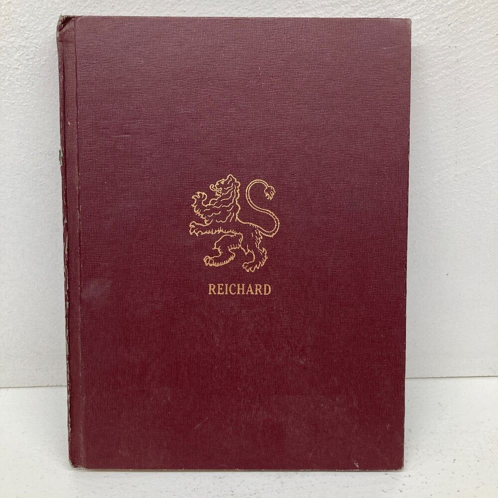 The Amazing Story of the Reichards in America - Sharon Taylor  1983 HC Genealogy